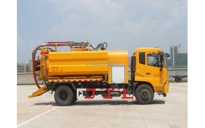 城市清道夫 东风天锦下水道疏通车的高效运作与应用