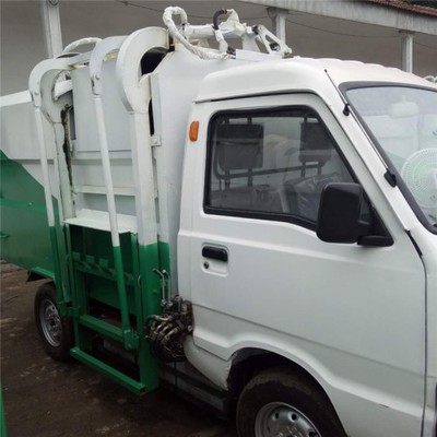 河北新能源电动三轮四轮挂桶垃圾清运车 自装自卸，简便高效的城市环境卫士