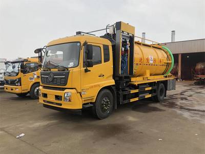国六东风分离吸污车，随州疏通车专业解决方案，支持分期助力环卫事业